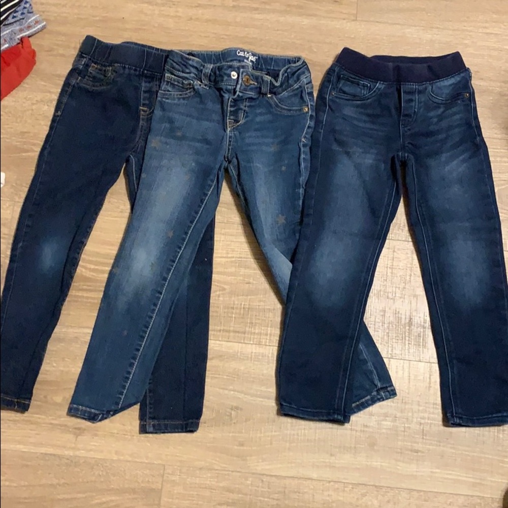 3 pairs of cat & jack jeggings
